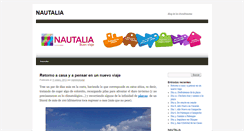 Desktop Screenshot of nautalia.es